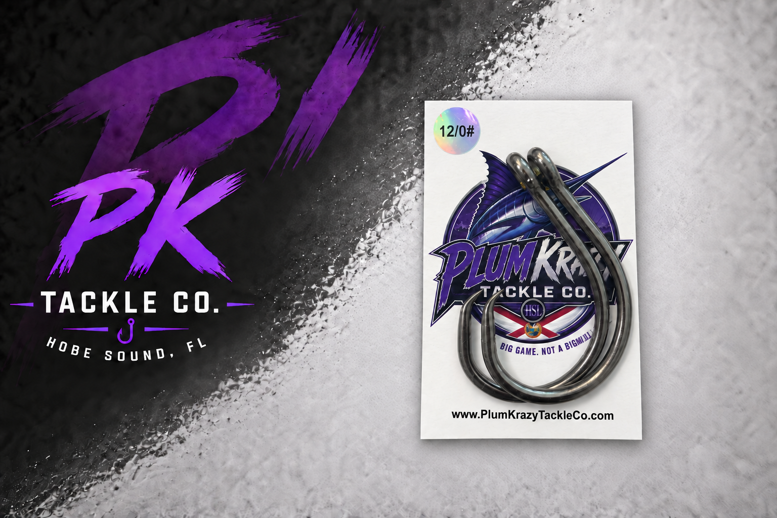 Carbon Steel Circle Hooks — 12/0