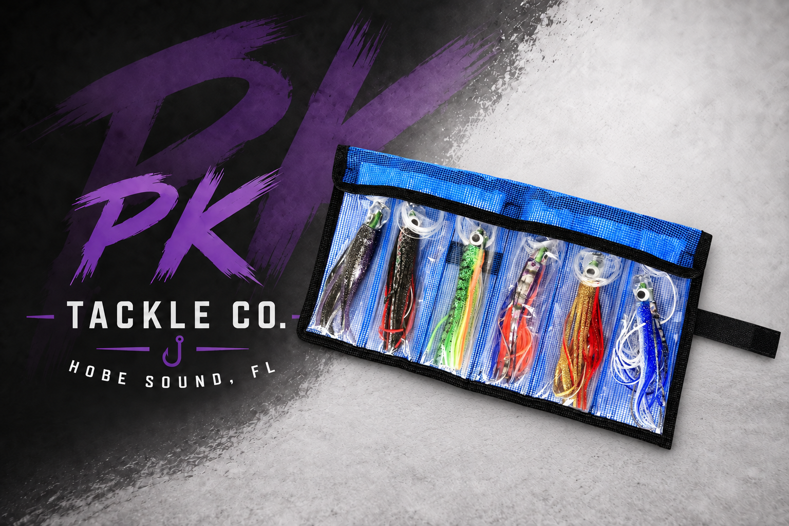 Acrylic Silicone Squid Skirt Trolling Combo Set