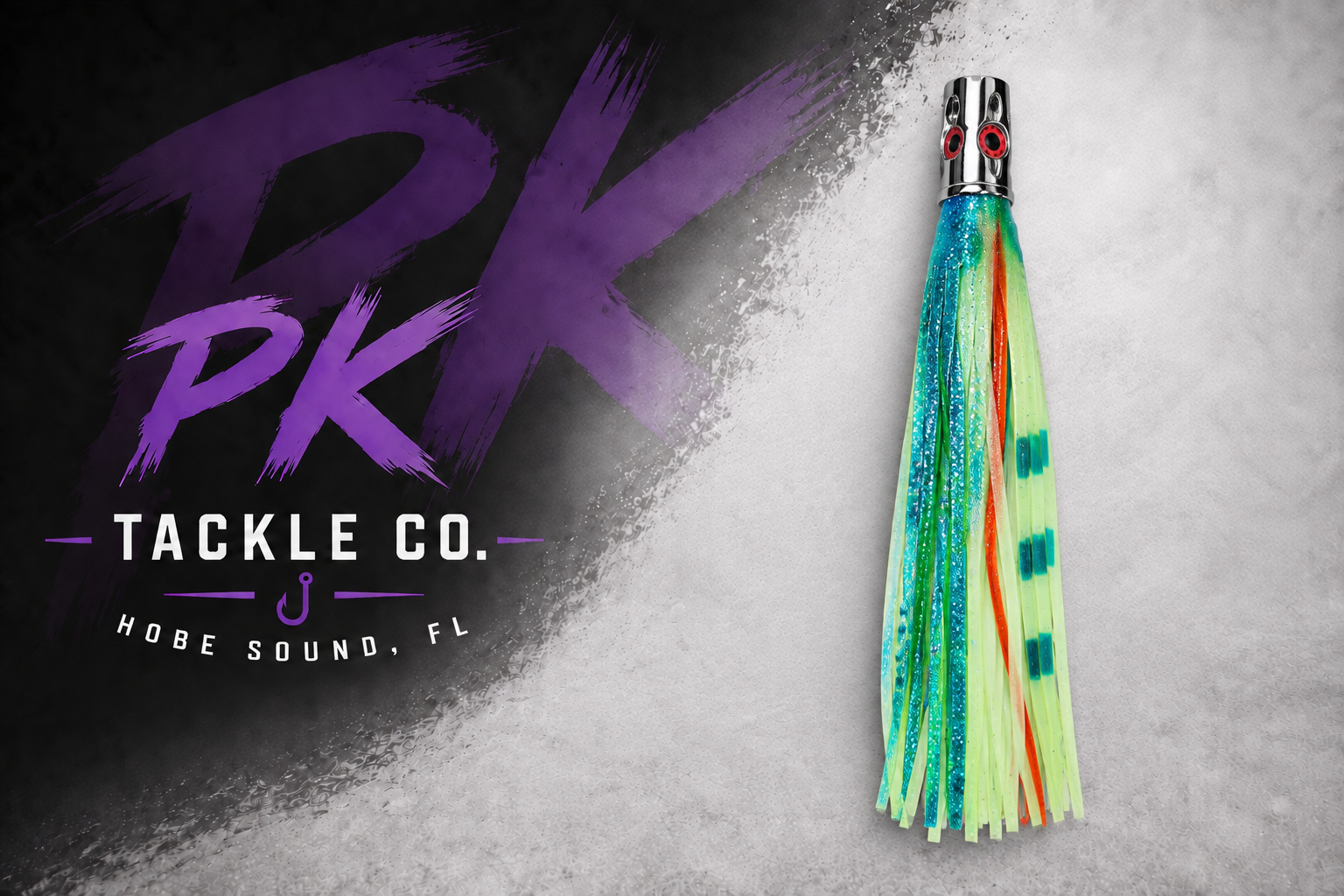 6.5 inch metal Jet head lure — Turquoise