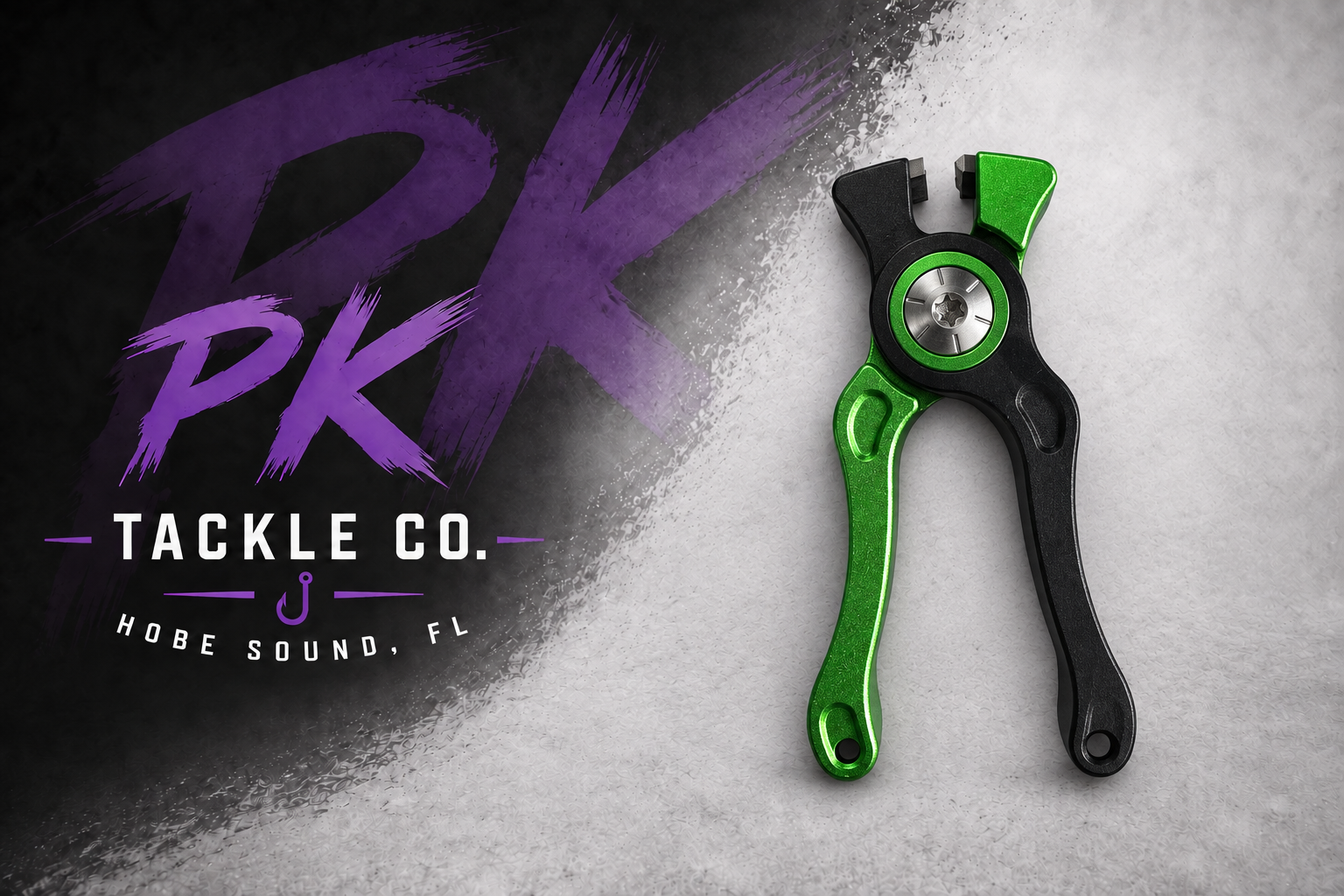 Tungsten Carbide Braid Snippers — Green + Black